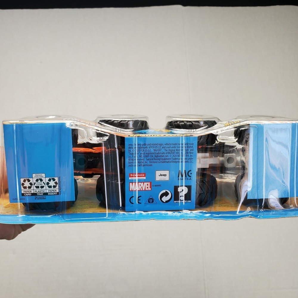 Hot Wheels Monster Trucks Demolition Doubles HW Safari vs Wild Streak 1:64 GJF64 - Picture 8 of 8